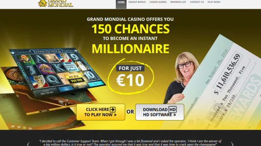 Grand Mondial Casino Software Download